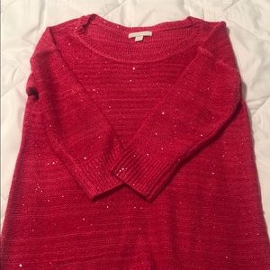 Pink Sparkly Sweater